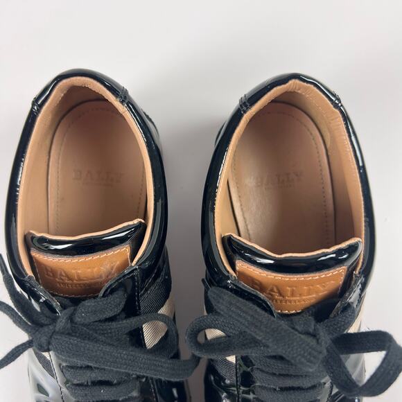 Bally Francisca Patent Leather Oxford Shoes Women’s US 5.5 - Picture 5 of 10